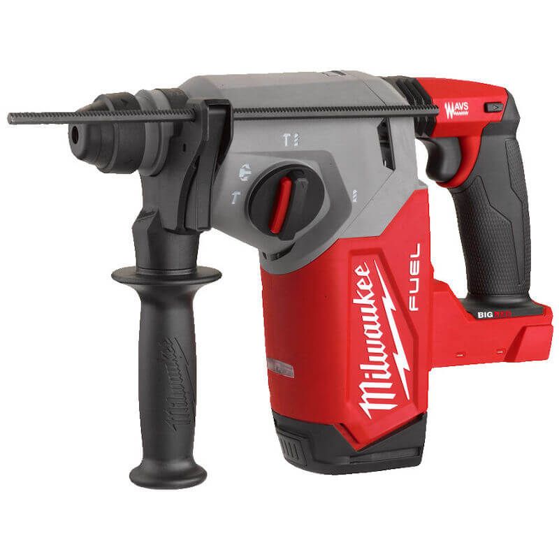 Milwaukee M18 FUEL™ 4-Mode SDS+ Rotary Hammer with POWERSTATE™ motor, 2.5 Joules impact energy, and 4-mode operation for precise drilling Milwaukee M18 FUEL™ 4-Mode SDS+ Rotary Hammer with POWERSTATE™ motor, 2.5 Joules impact energy, and 4-mode operation for precise drilling